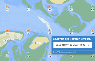 Nieuw: live stroomgegevens op Waterkaart.net en in de stroomatlas-apps